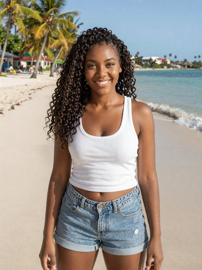 Davina, 27, verified Barbadian woman from Holetown ready for meaningful connection